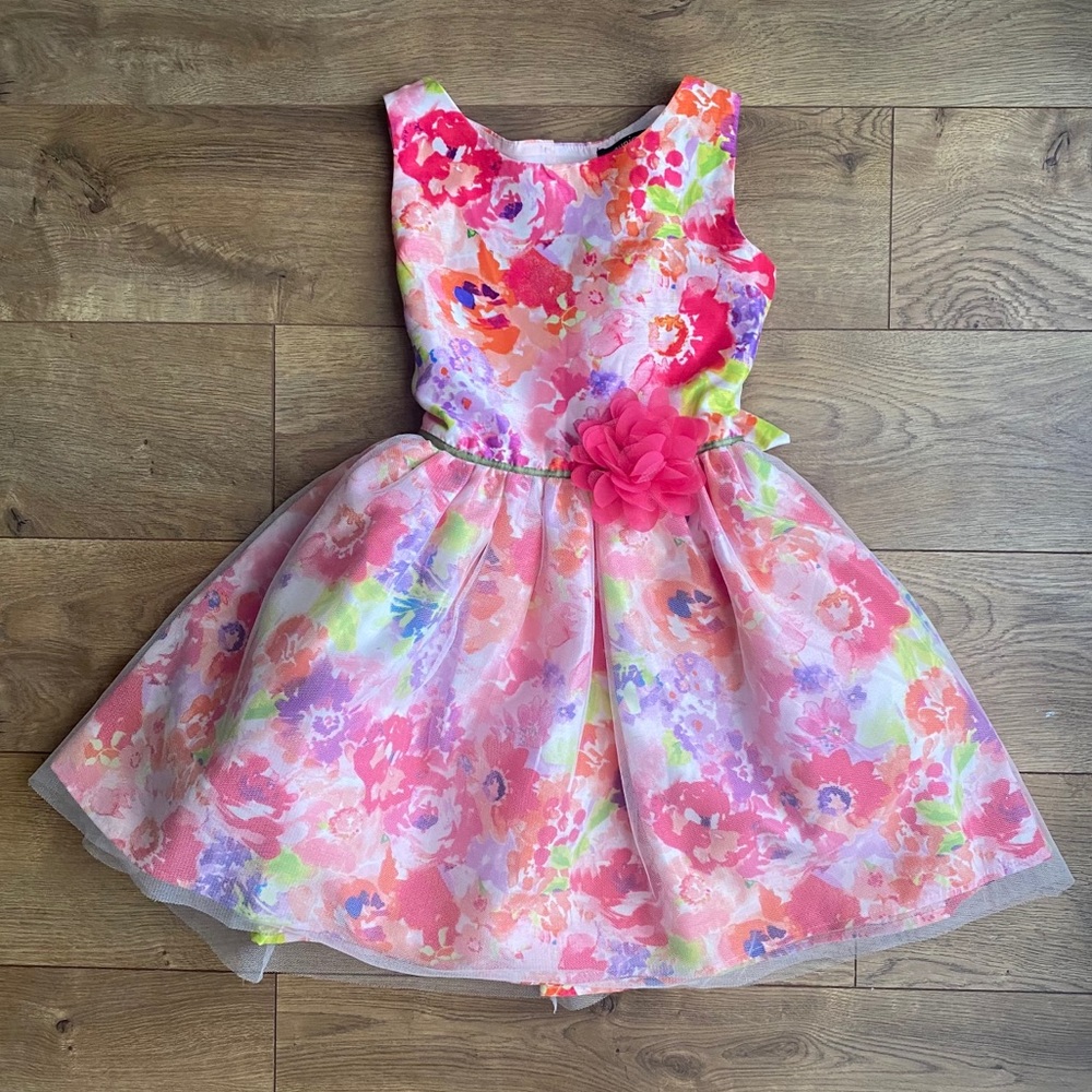 Girls floral dress